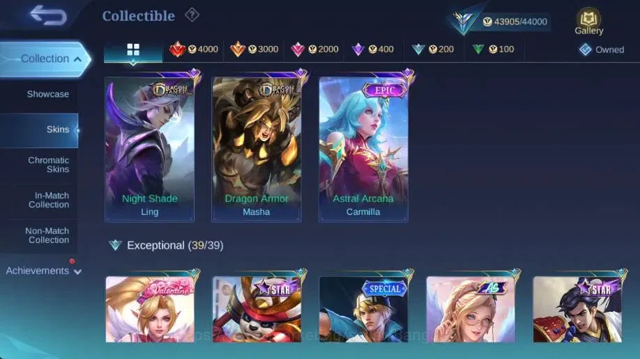 Mobile Legends: Bang Bang Accounts Global|Hero 103 Skin 192|Expert|CC Natalia|KOF Kar image 14