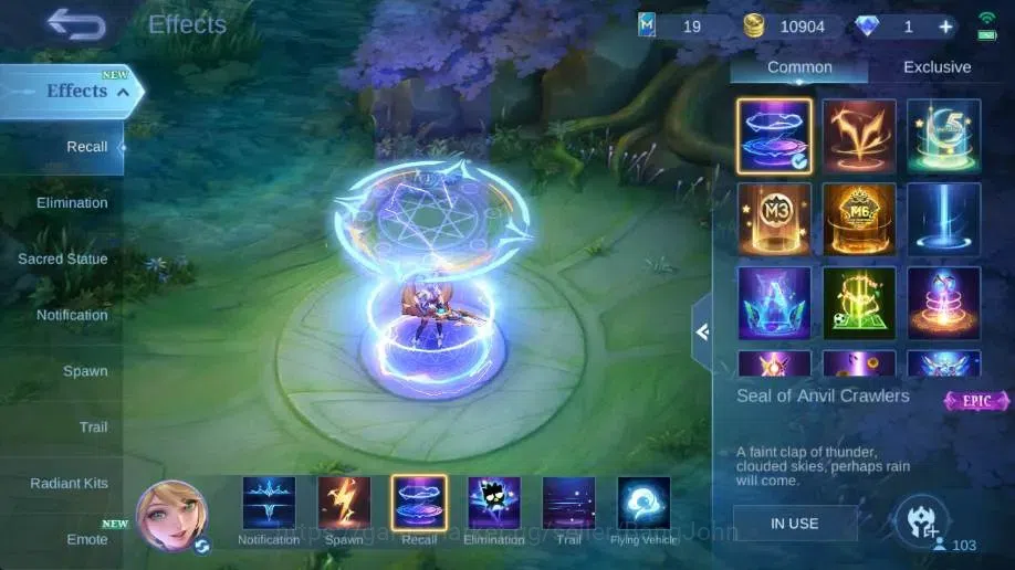 Mobile Legends: Bang Bang Accounts Global|Hero 103 Skin 192|Expert|CC Natalia|KOF Kar image 6