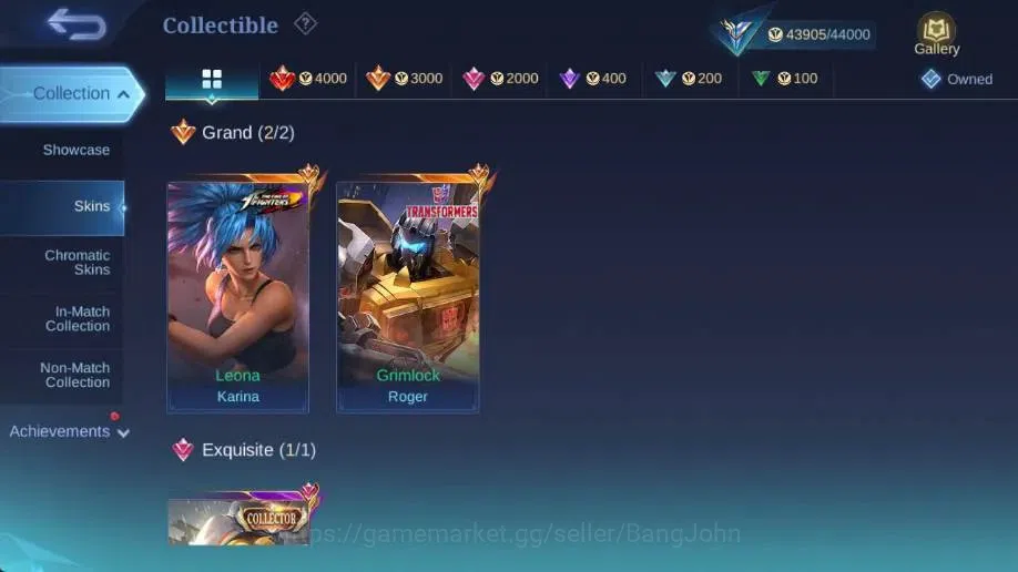 Mobile Legends: Bang Bang Accounts Global|Hero 103 Skin 192|Expert|CC Natalia|KOF Kar image 8