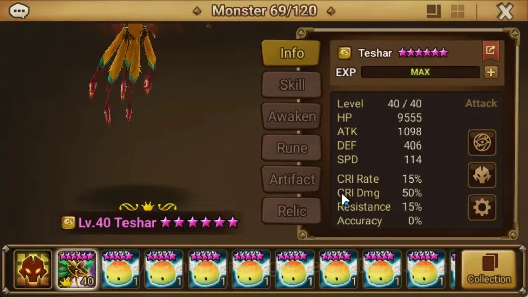 Summoners War: Sky Arena Accounts GLOBAL | NB 5 TESHAR,Starter Gacha 115 12Y+160 11Y image 4