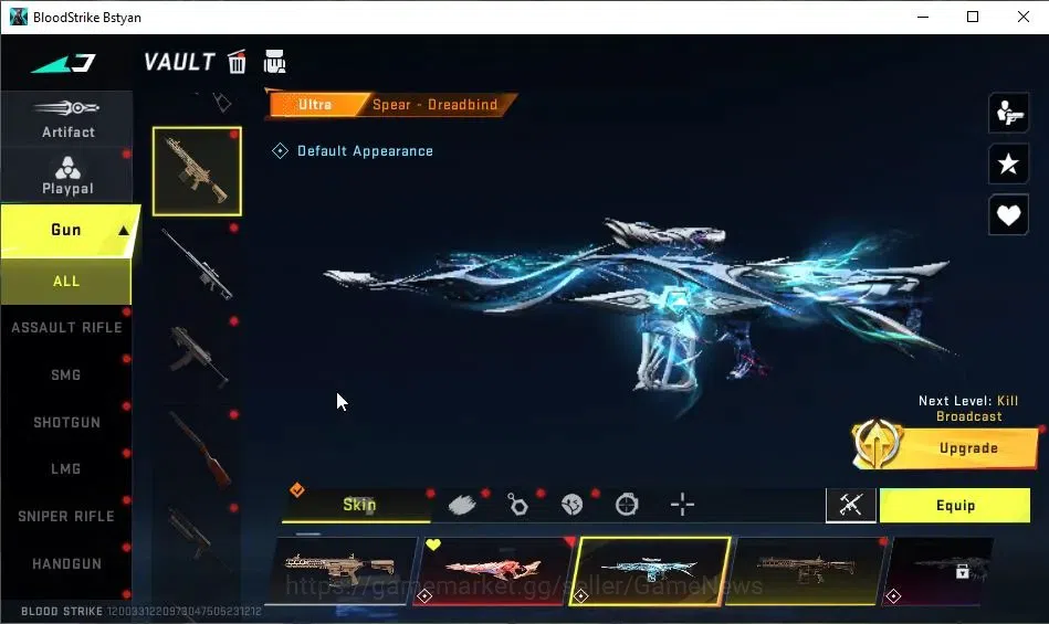 Blood Strike Accounts ASIA|ETERNAL Spear-Relic|Collab BLEACH[Toshiro,Bya image 10