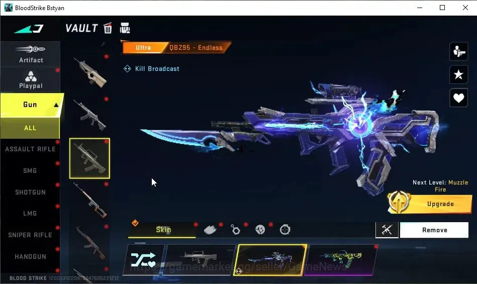 Blood Strike Accounts ASIA|ETERNAL Spear-Relic|Collab BLEACH[Toshiro,Bya image 13
