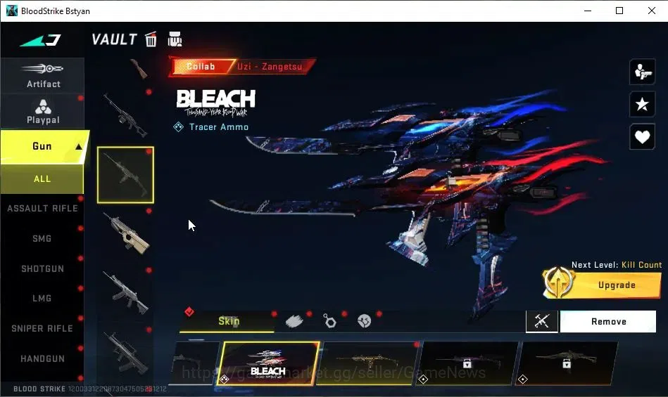 Blood Strike Accounts ASIA|ETERNAL Spear-Relic|Collab BLEACH[Toshiro,Bya image 14