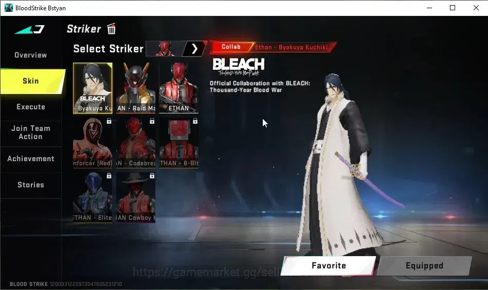 Blood Strike Accounts ASIA|ETERNAL Spear-Relic|Collab BLEACH[Toshiro,Bya image 4