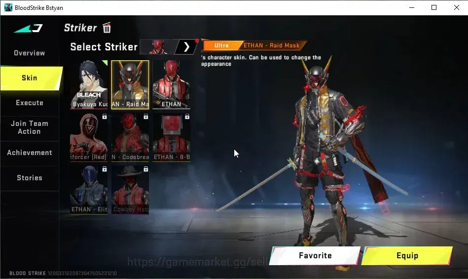 Blood Strike Accounts ASIA|ETERNAL Spear-Relic|Collab BLEACH[Toshiro,Bya image 5