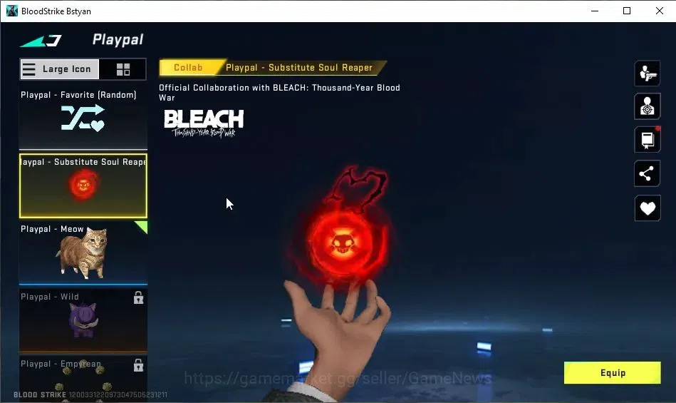 Blood Strike Accounts ASIA|ETERNAL Spear-Relic|Collab BLEACH[Toshiro,Bya image 7