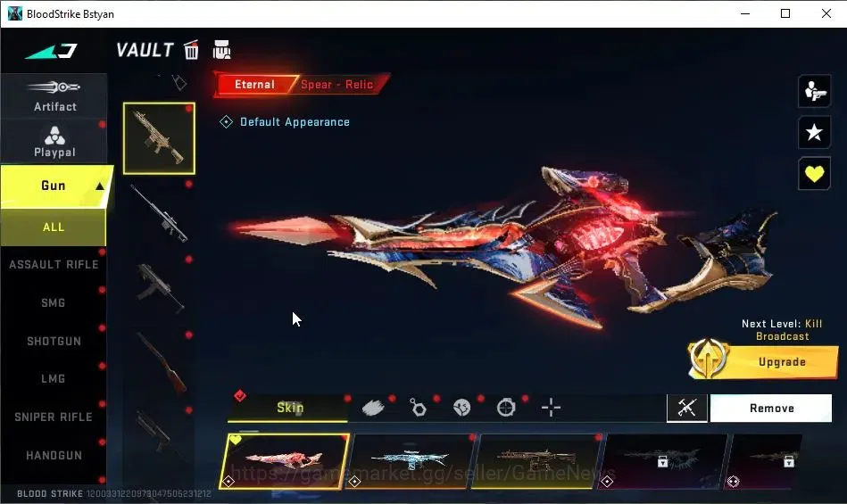 Blood Strike Accounts ASIA|ETERNAL Spear-Relic|Collab BLEACH[Toshiro,Bya image 9