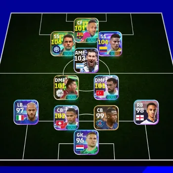 eFootball Accounts Legends & Iconic Players Mobile|PW 3140|Epic Baggio, Rijkaard, Shevchenko, Raúl|Showtime James Rodríguez