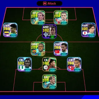 eFootball Accounts Legends & Iconic Players Mobile|PW 3174|Epic Yaya Touré, Suárez, Casillas, Forlán, Rijkaard|Showtime