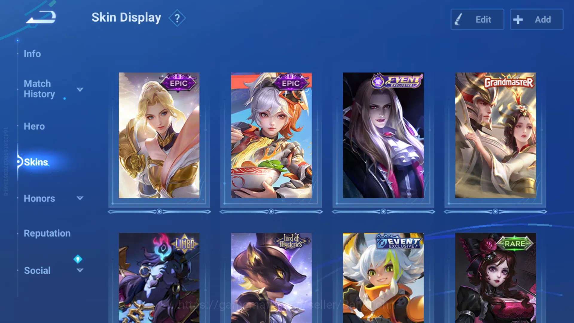 Honor of Kings Accounts Global | LOM Augran , LOM Shi , Sanxingdui Huo Yi image 13