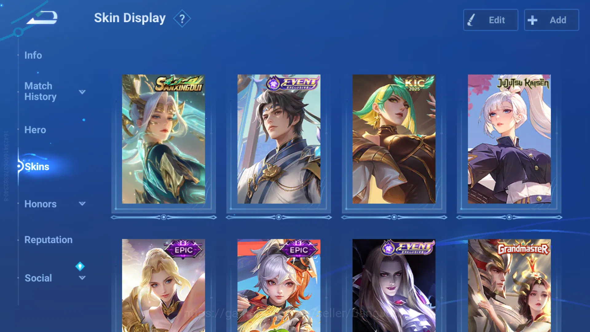 Honor of Kings Accounts Global | LOM Augran , LOM Shi , Sanxingdui Huo Yi image 14
