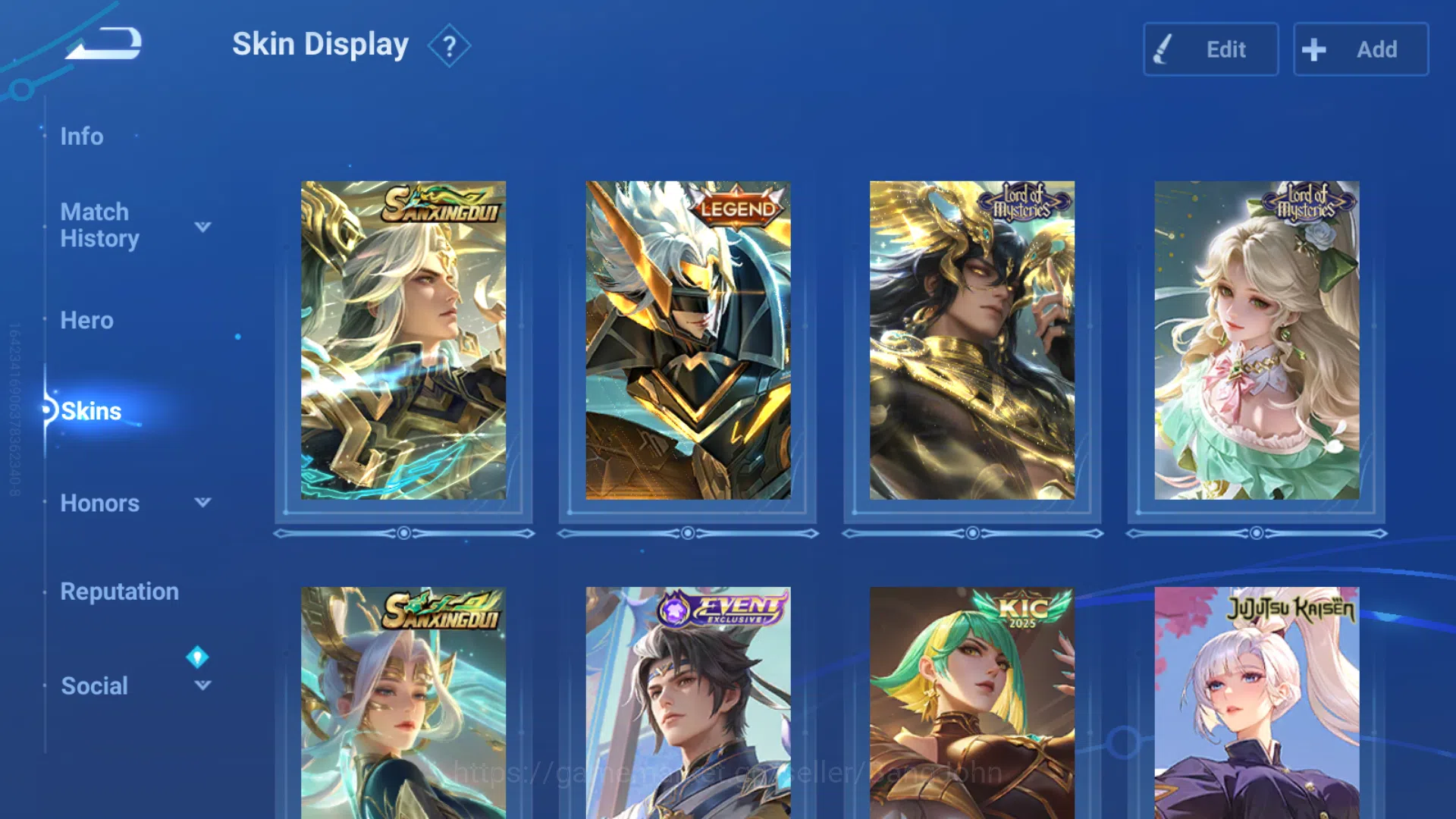 Honor of Kings Accounts Global | LOM Augran , LOM Shi , Sanxingdui Huo Yi image 15