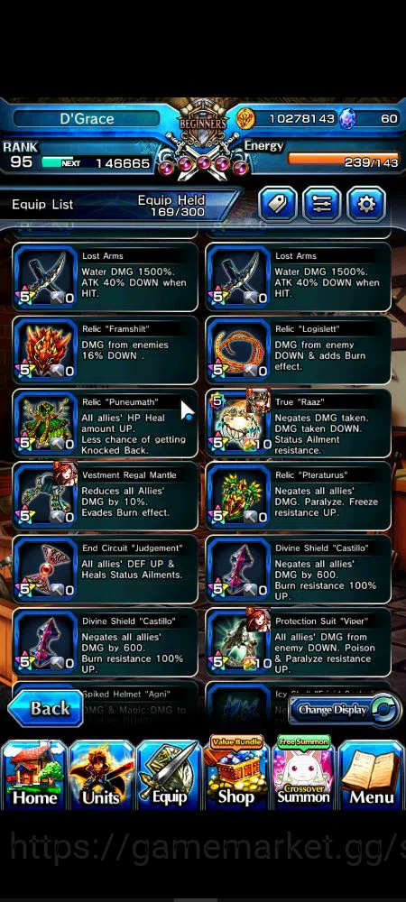 Grand Summoners Accounts Mid-Game Global|Rank 95|14 Ascend|InumutaTW,EmiyaTW,Summer Miyu,ChloeTW,Crus 17