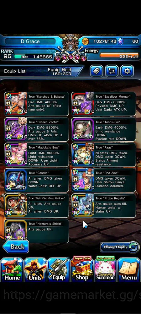Grand Summoners Accounts Mid-Game Global|Rank 95|14 Ascend|InumutaTW,EmiyaTW,Summer Miyu,ChloeTW,Crus 4