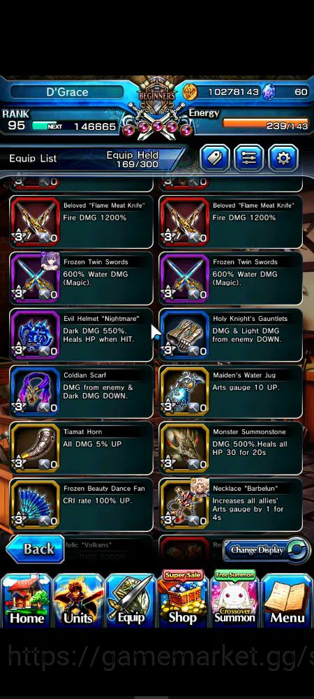 Grand Summoners Accounts Mid-Game Global|Rank 95|14 Ascend|InumutaTW,EmiyaTW,Summer Miyu,ChloeTW,Crus 8