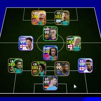 eFootball Accounts Legends & Iconic Players Android|Big Time Erling Haaland Norway'26|7Epic Paolo Maldini,Paul