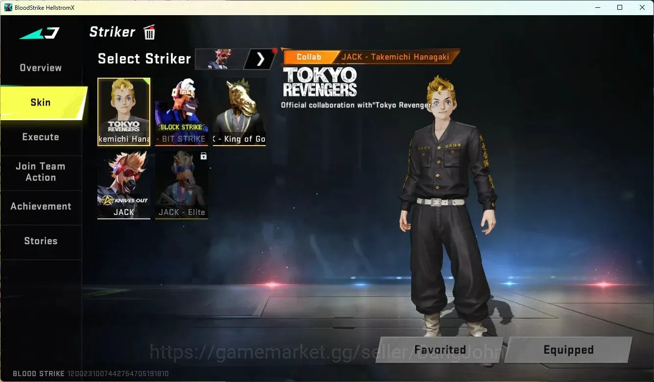 Blood Strike Accounts ASIA| L50 Diamond I|TR Takemichi|EVA SCAR|Ultra VO image 2