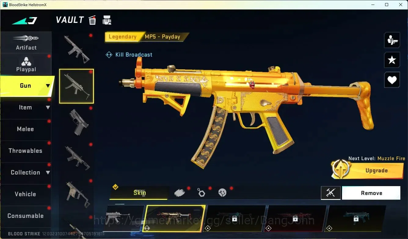 Blood Strike Accounts ASIA| L50 Diamond I|TR Takemichi|EVA SCAR|Ultra VO image 5