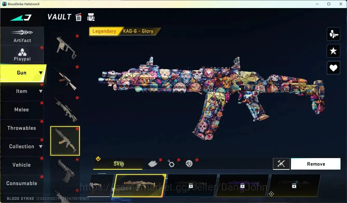 Blood Strike Accounts ASIA| L50 Diamond I|TR Takemichi|EVA SCAR|Ultra VO image 8