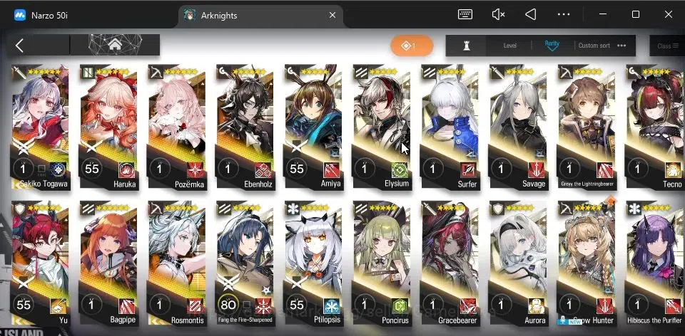 Arknights Accounts Lv 36|105 Op+3 Outfits| 3 Limited | Sakiko Togawa, image 4