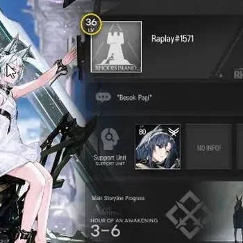 Arknights Mid-Tier Lv 36|105 Op+3 Outfits| 3 Limited | Sakiko Togawa, image 1