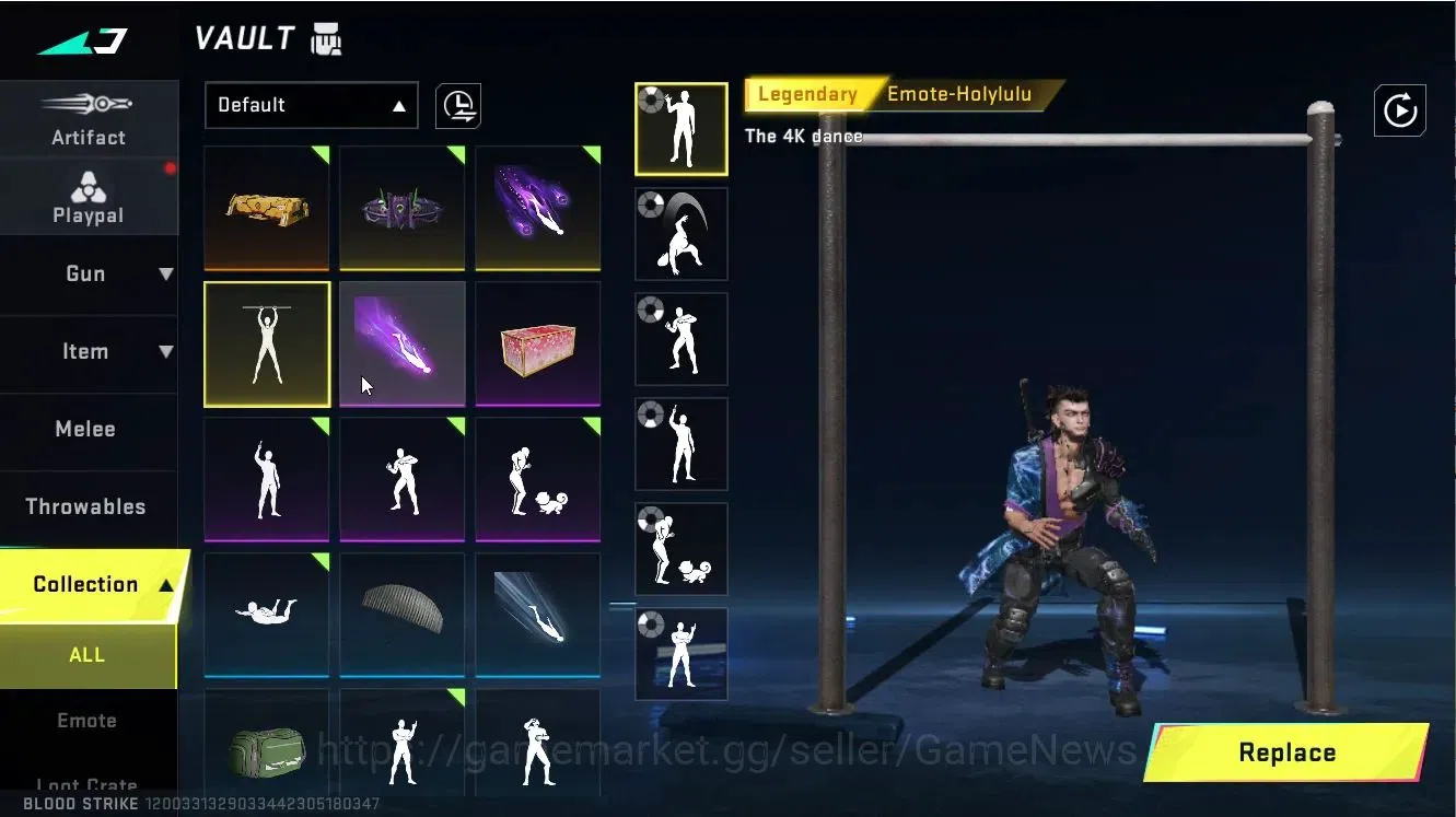 Blood Strike Accounts ASIA|ULTRA [INP9,QBZ95,AUG,etc]|Collab EVA[SCAR,MC image 20