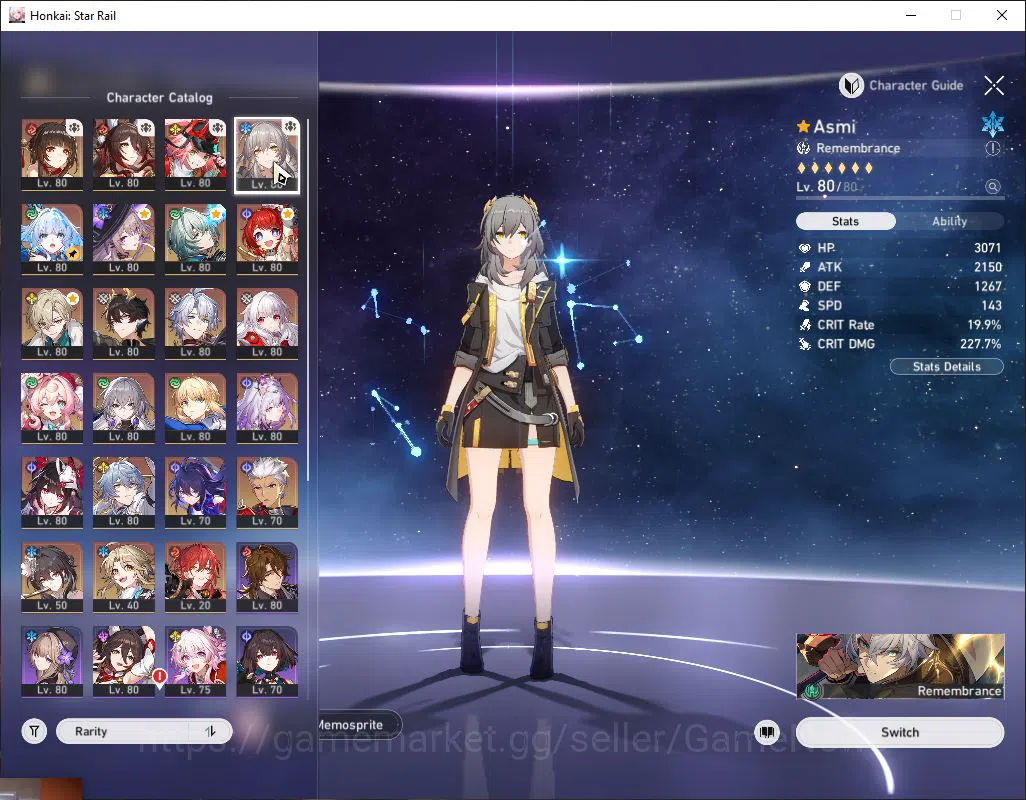 Honkai Star Rail Accounts Asia|TL 70|Phainon,The Herta Premium+3 Sign|17 Lim image 1