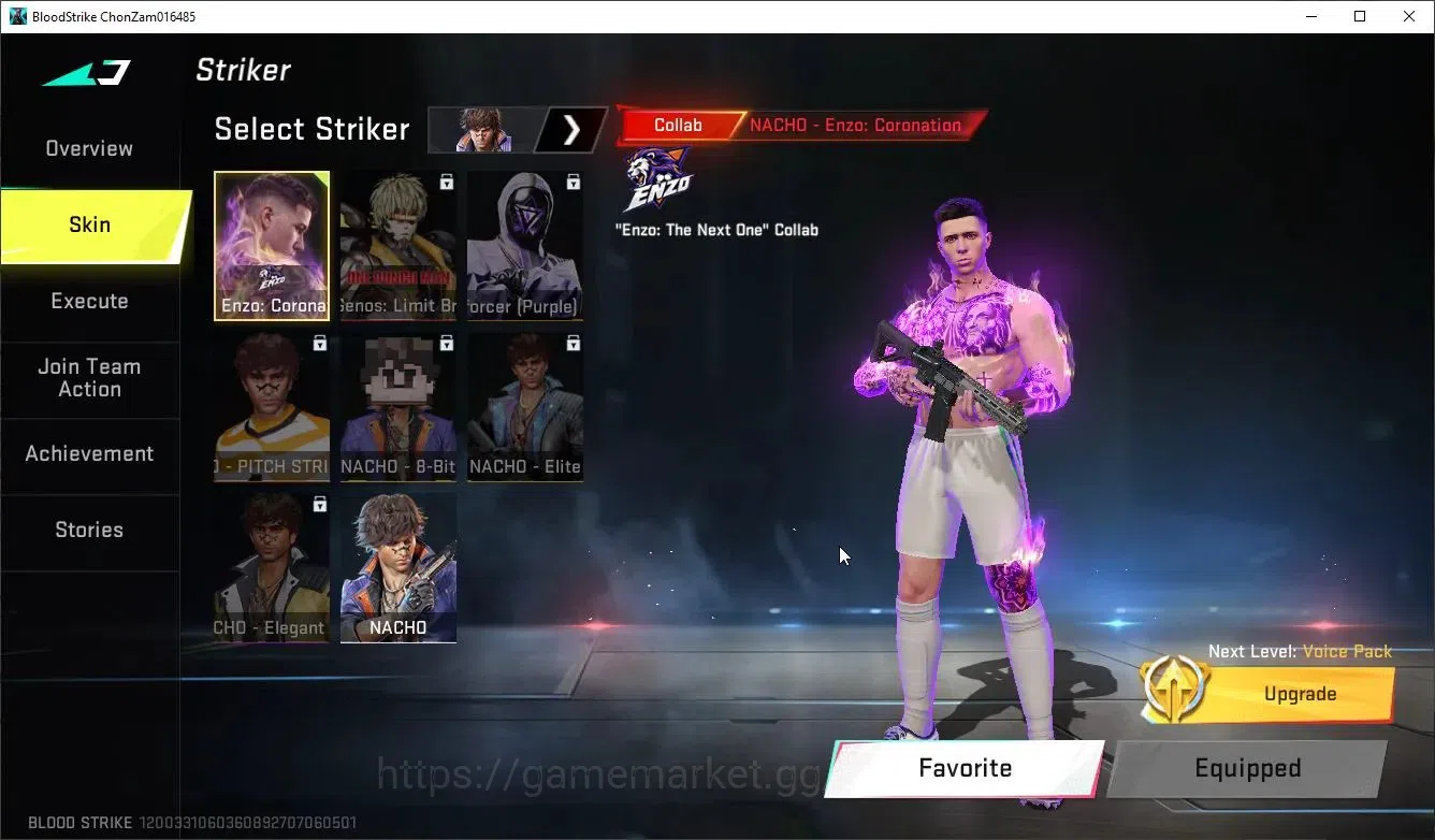 Blood Strike Accounts ASIA|2 Enzo:TN1 Strikers + 1 OPM Striker | 2 Legen image 1