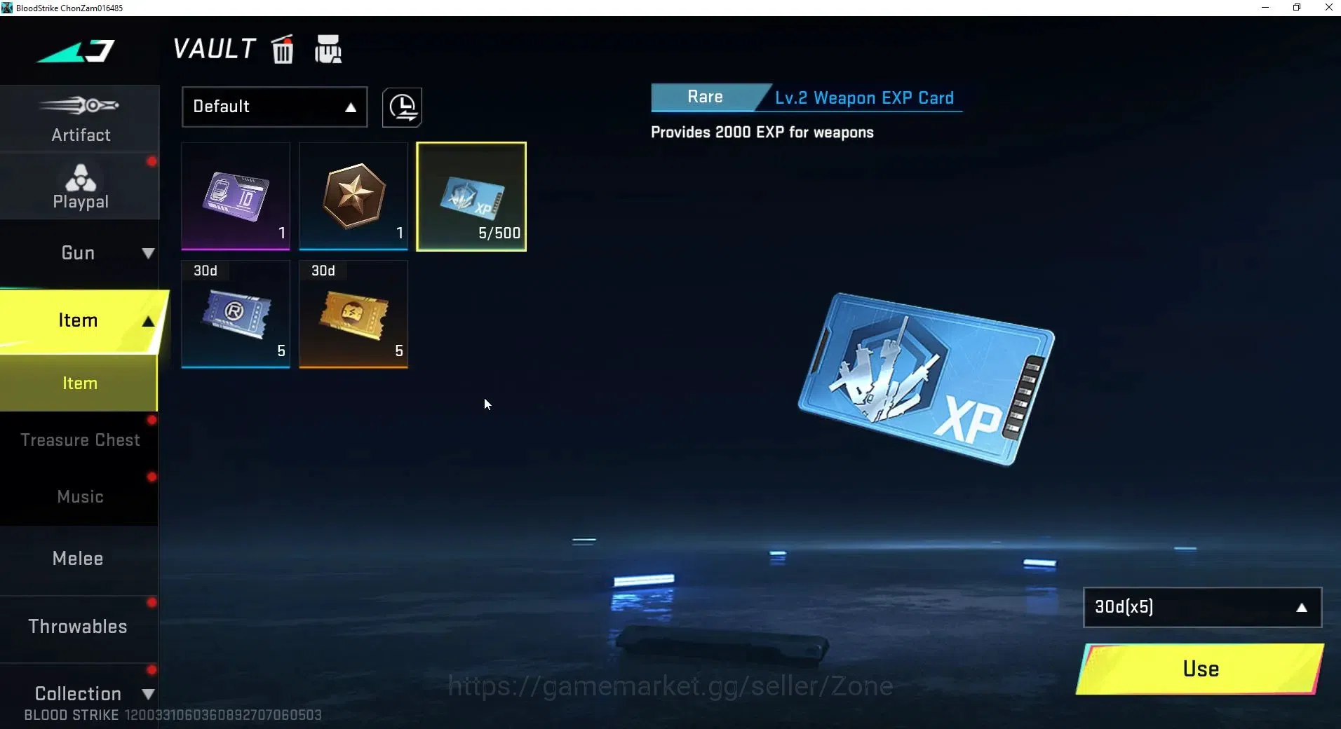 Blood Strike Accounts ASIA|2 Enzo:TN1 Strikers + 1 OPM Striker | 2 Legen image 2