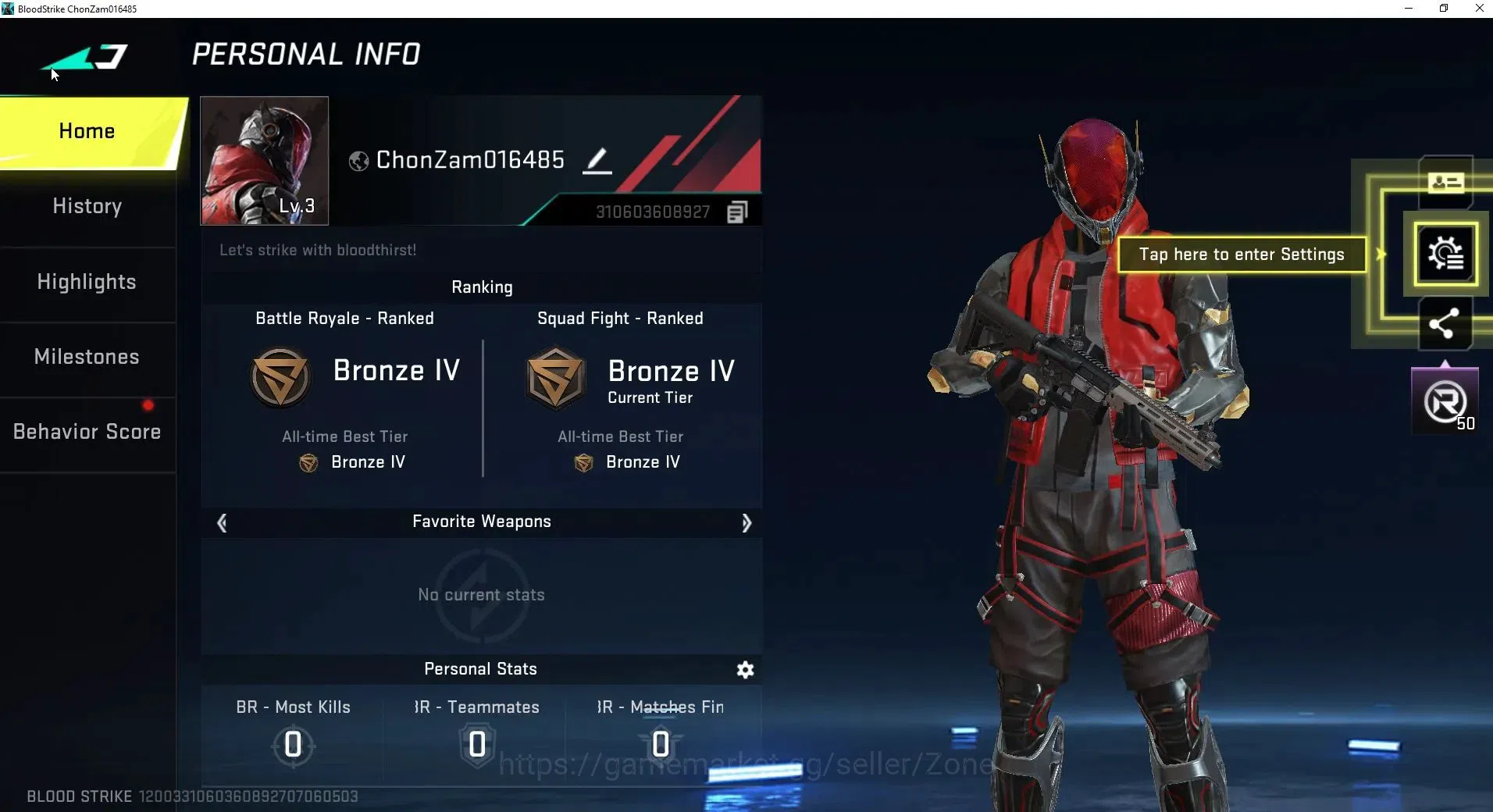 Blood Strike Accounts ASIA|2 Enzo:TN1 Strikers + 1 OPM Striker | 2 Legen image 7