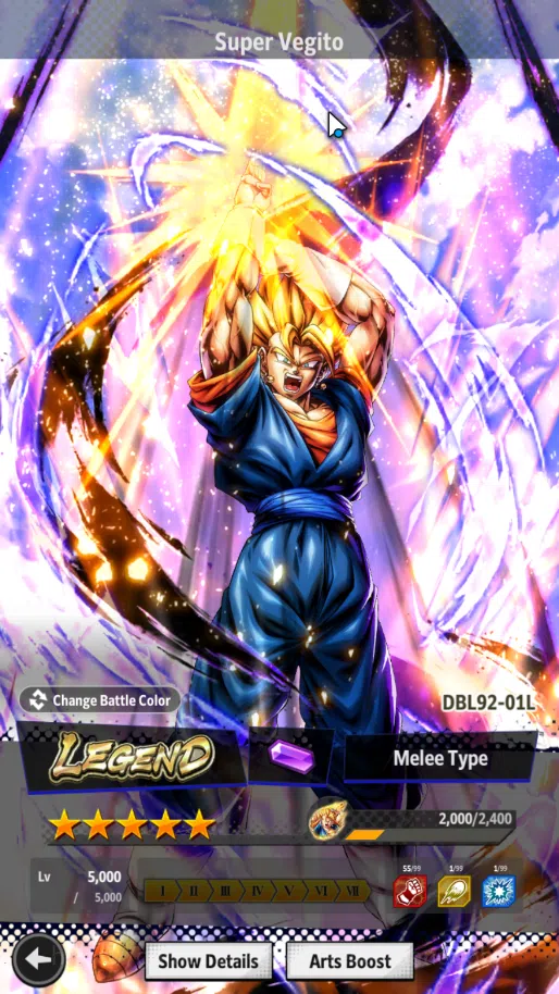 Dragon Ball Legends Accounts Lvl 163 | 222 M Total Power | 2 Ultra | Ultra SS G image 7
