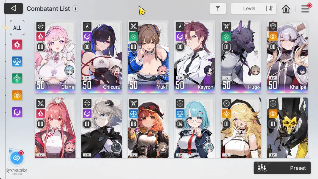 Chaos Zero Nightmare Accounts GLOBAL Lv51|10K Cry Ready Gacha| 9SSR[Diana,HugoM1 image 3