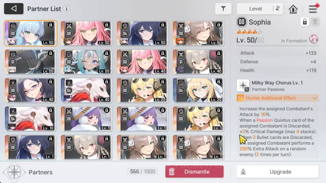 Chaos Zero Nightmare Accounts GLOBAL Lv51|10K Cry Ready Gacha| 9SSR[Diana,HugoM1 image 8