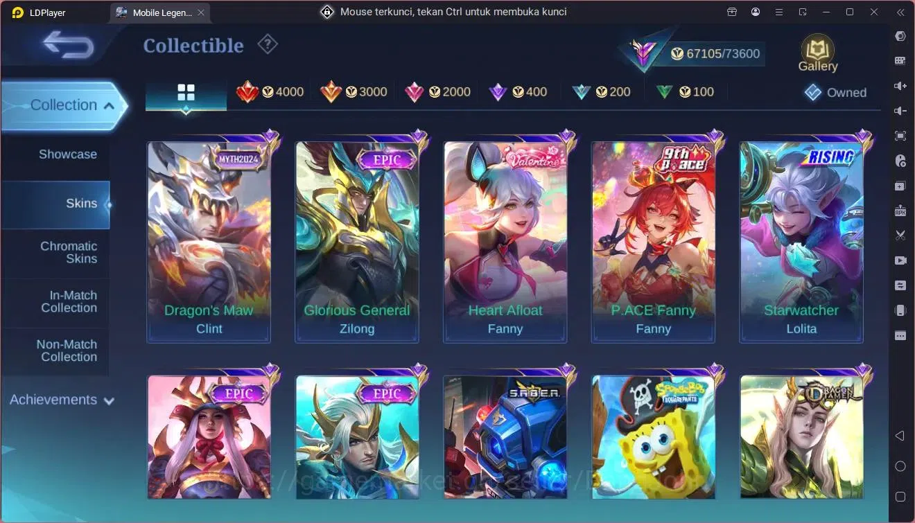 Mobile Legends: Bang Bang Accounts Global|Hero 130|Skin 260|Renowned|Prime Claude|San image 10