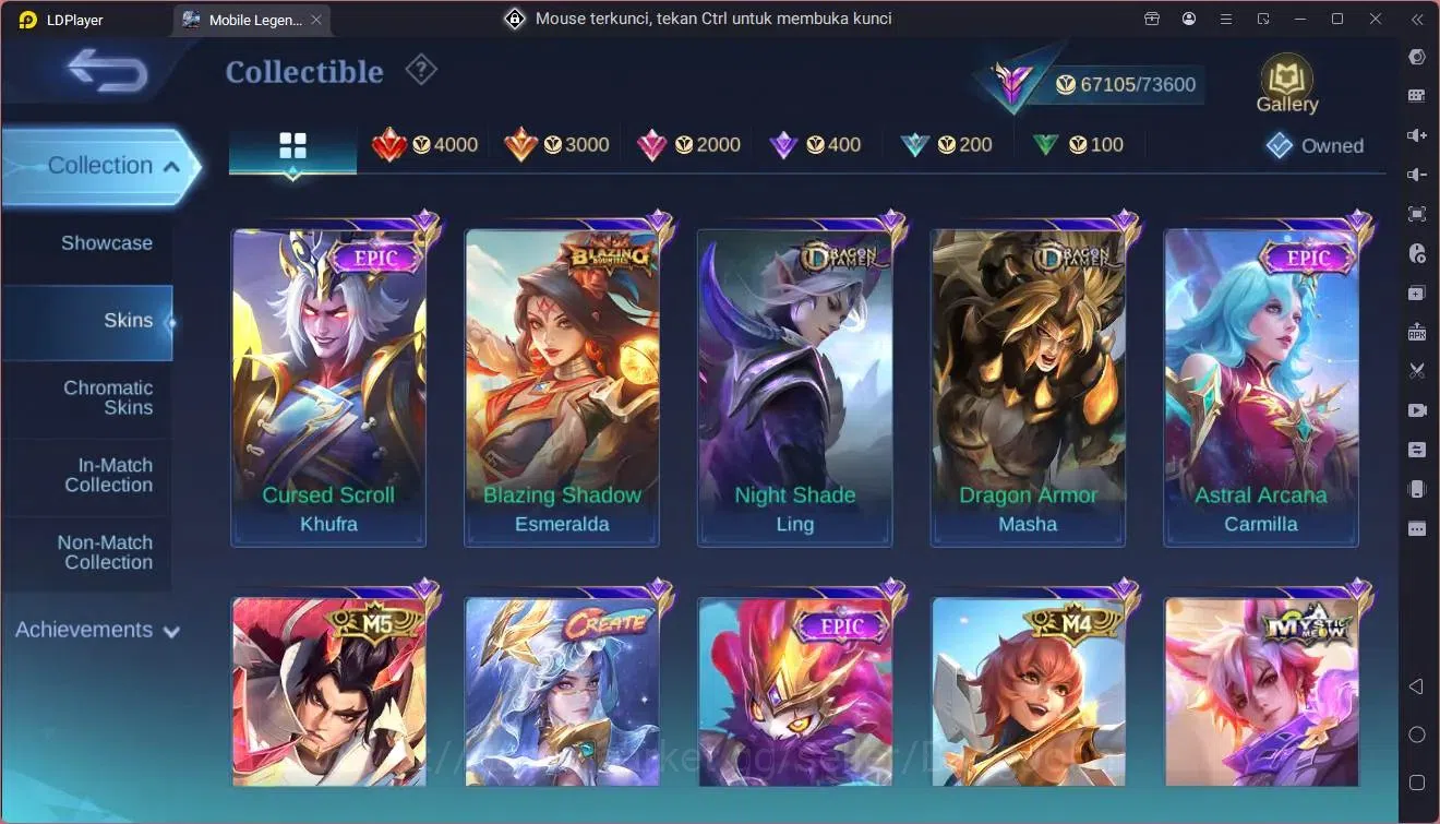 Mobile Legends: Bang Bang Accounts Global|Hero 130|Skin 260|Renowned|Prime Claude|San image 14