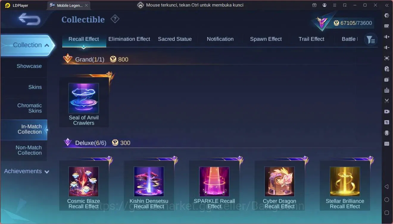 Mobile Legends: Bang Bang Accounts Global|Hero 130|Skin 260|Renowned|Prime Claude|San image 16