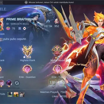 Mobile Legends: Bang Bang Collector Global|Hero 130|Skin 260|Renowned|Prime Claude|San image 1