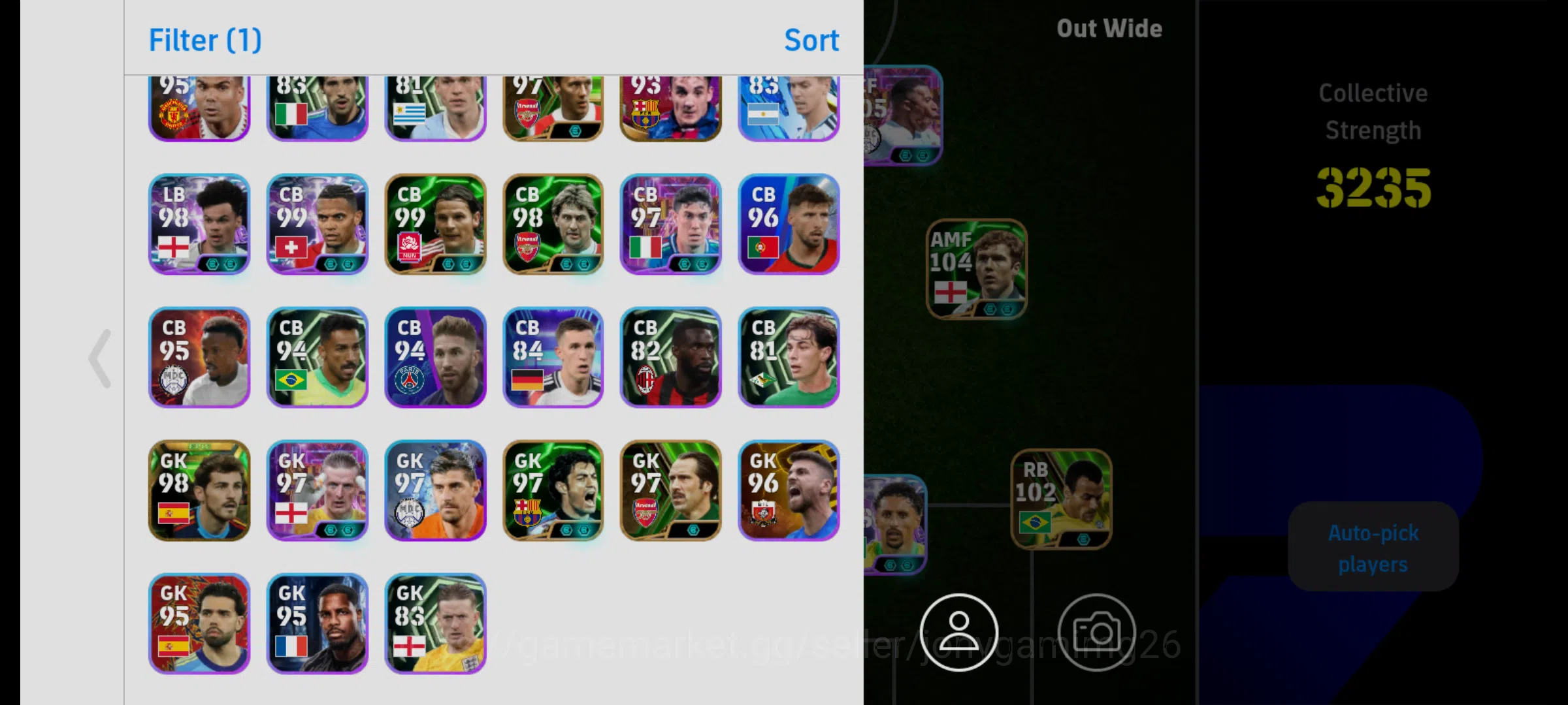 eFootball Accounts 3235 Strength eFootball ID | 100+ Rated Players |  image 6