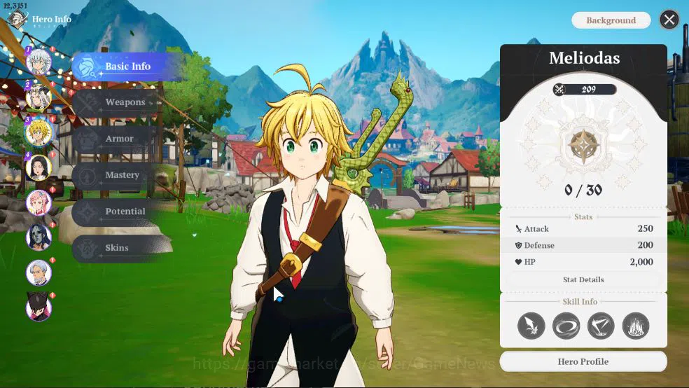 The Seven Deadly Sins: Origin Accounts [EU] Fresh Starter Lv 2 | 3 SSR | Meliodas, Drake, image 12