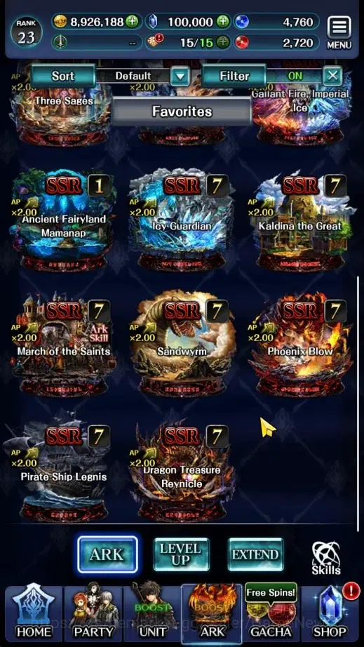 Last Cloudia Accounts GLOBAL|Rank 23|100k Crystal|Top Tier Unit (SM Sera image 5