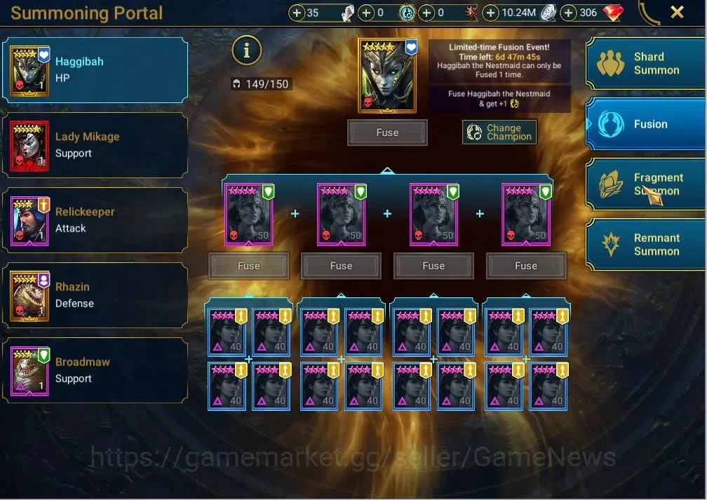 Raid: Shadow Legends Accounts Mid-Game Lv 29 |678K Power|Lv29 678.7K Power|1 Myth(Siegfrund)+22 20