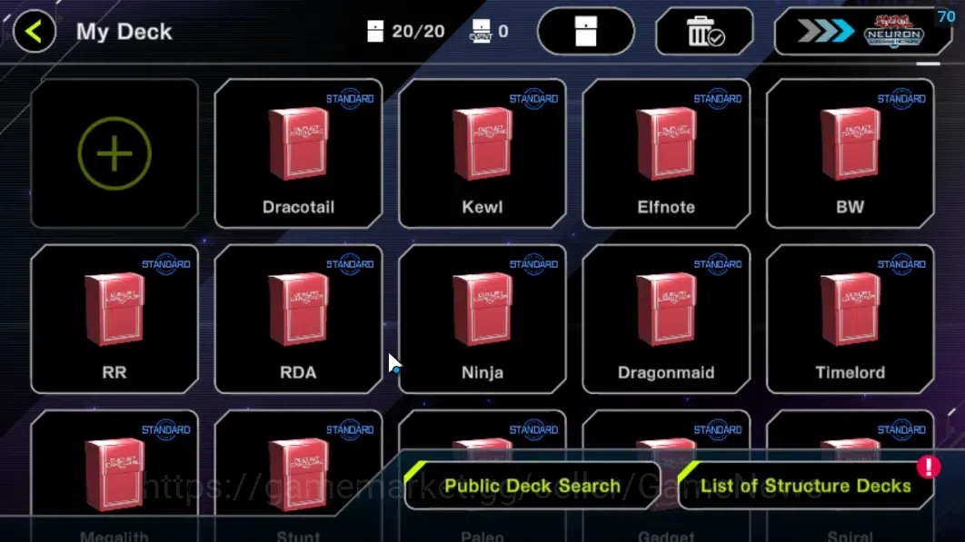Yu-Gi-Oh! Master Duel Accounts Android|Lv 18|20 Deck|VSK9,Dragonmaid,Dracotail Ma image 2