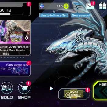 Yu-Gi-Oh! Master Duel Mid-Level Android|Lv 18|20 Deck|VSK9,Dragonmaid,Dracotail Ma image 1