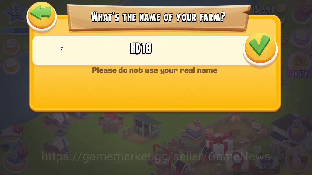 Hay Day Accounts Lvl 33 | Barn Storage 1050 - Silo Storage 525 | 15 image 15