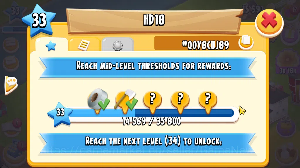 Hay Day Accounts Lvl 33 | Barn Storage 1050 - Silo Storage 525 | 15 image 5