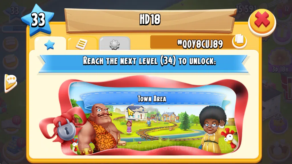 Hay Day Accounts Lvl 33 | Barn Storage 1050 - Silo Storage 525 | 15 image 9