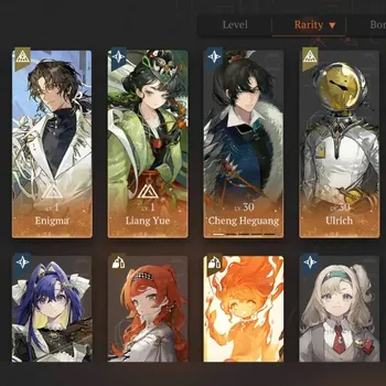 Reverse: 1999 Accounts Midgame Global|Lv 9|8 SSR 2 Limited| Liang Yue & Nautika |Cheng Heguang