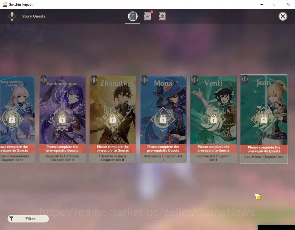 Genshin Impact Accounts ASIA|AR 54|4Limited+1(*5Standard)+1(*5Wep)|Skirk,E image 17