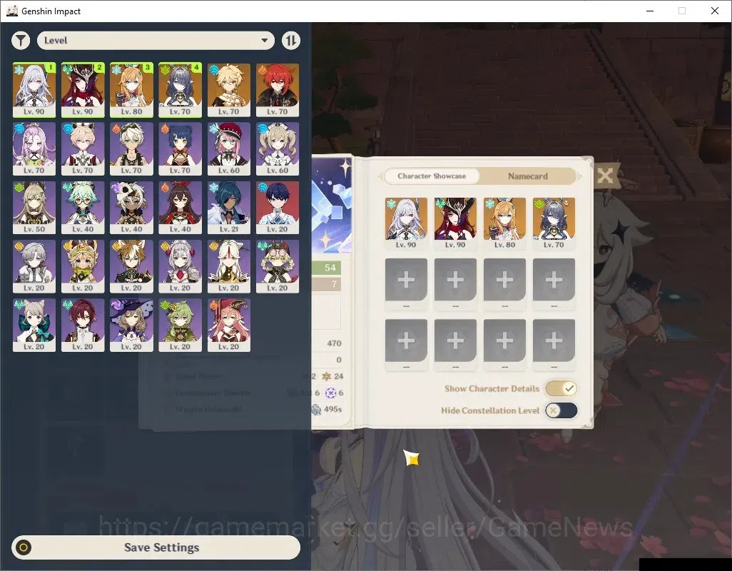Genshin Impact Accounts ASIA|AR 54|4Limited+1(*5Standard)+1(*5Wep)|Skirk,E image 2