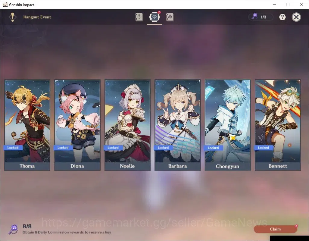 Genshin Impact Accounts ASIA|AR 54|4Limited+1(*5Standard)+1(*5Wep)|Skirk,E image 20